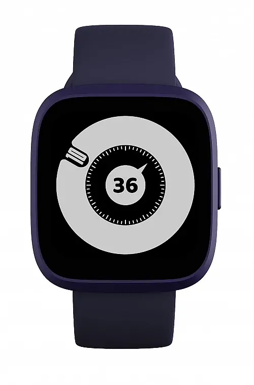 HiFuture EDGE Purple Compact & Lightweight SmartWatch for Smaller Wrists, Wireless Calling, 7 Day Battery, 1ATM