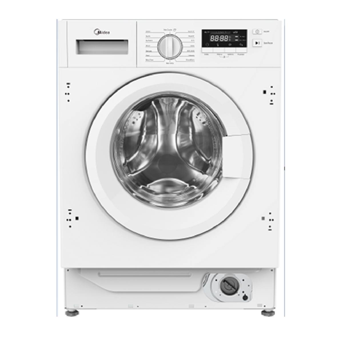 MIDEA BUILT IN WASHING MACHINE 8KG