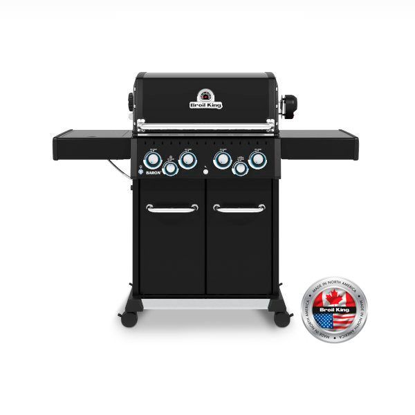 BROIL KING GAS BBQ – BARON™ 490 SHADOW – 4+1 BURNERS