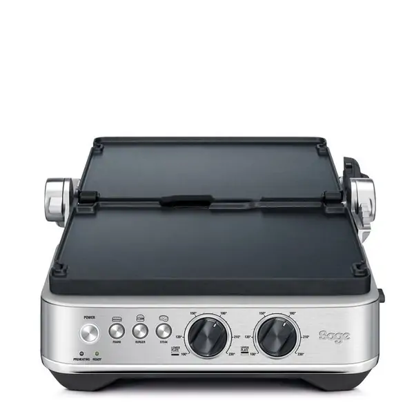 SAGE SGR700BSS4GEU1 THE BBQ AND PRESS GRILL