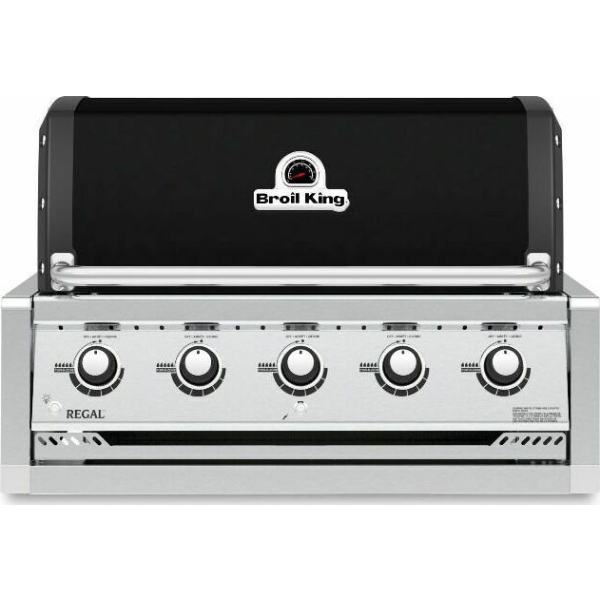 BROIL KING REGAL 520 BI BUILT IN GAS GRILL 5 BURNERS