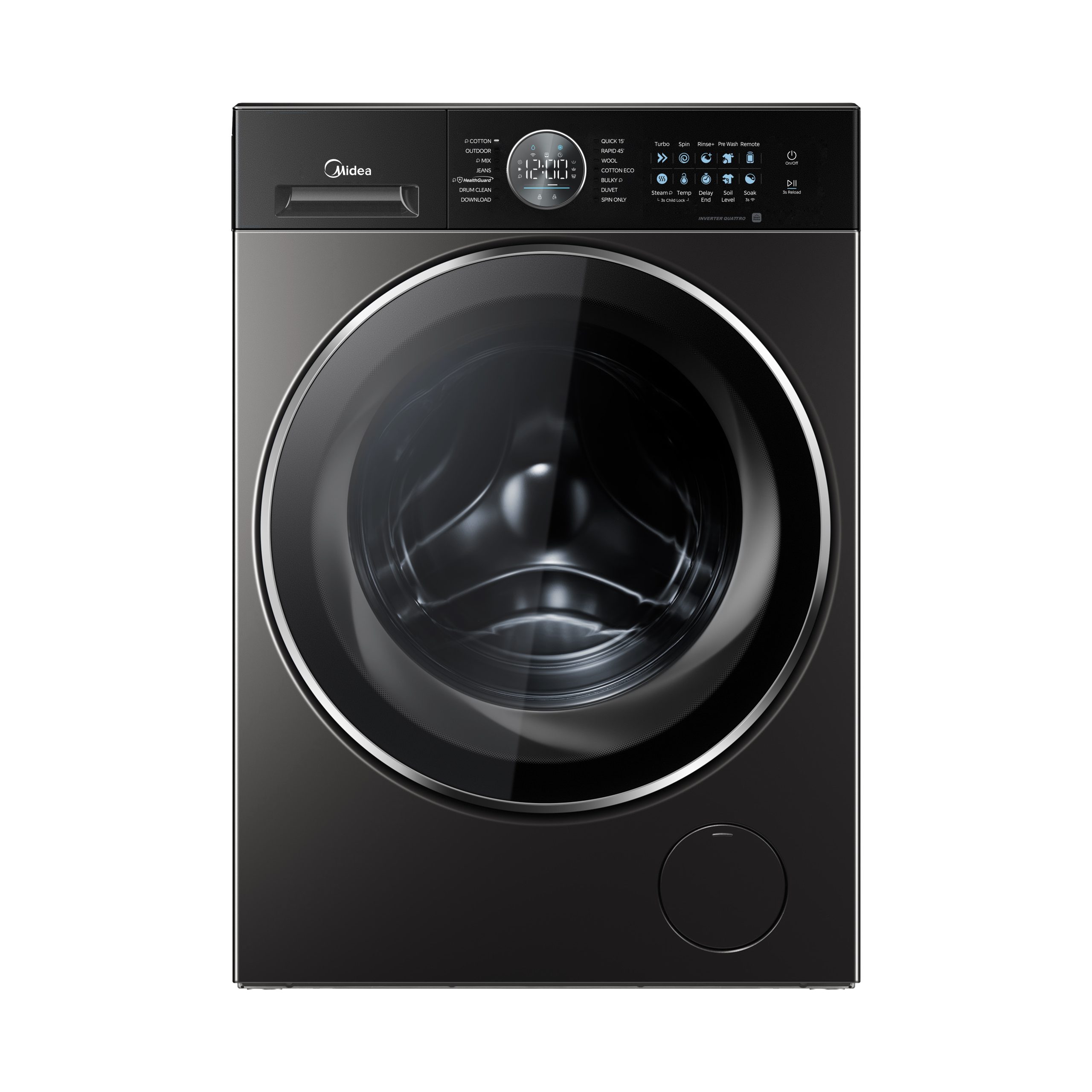 MIDEA WASHING MACHINE LUNAR 2 SERIES 10 KG MF210W100BA30/T-CY