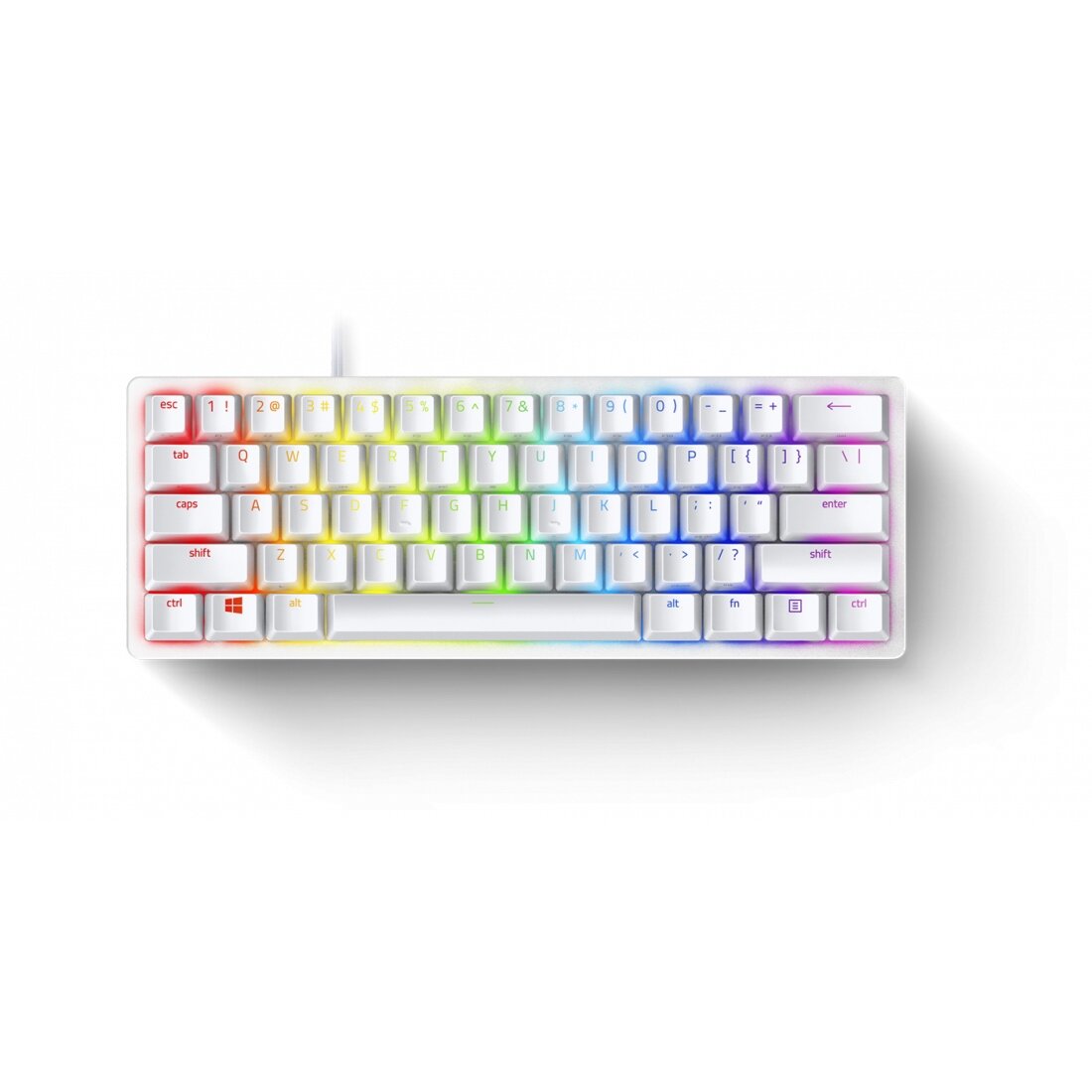 Razer Huntsman Mini Mercury Ed. 60% Linear Red Opto Mechanical Switch