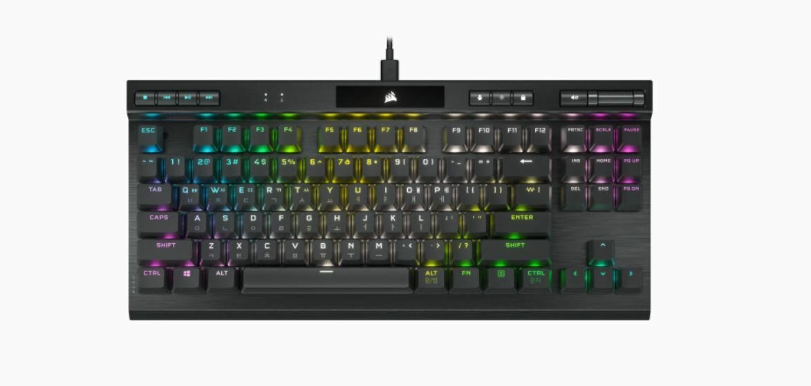 Corsair K70 RGB TKL CHAMPION SERIES Optical-Mechanical Gaming Keyboard (CH-911901A-GR2)