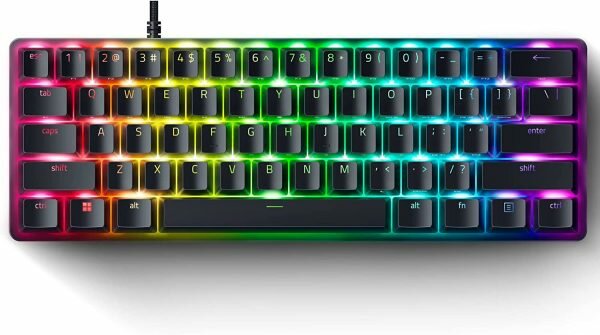 Razer Huntsman Mini Analog 60% Opto Mechanical Gaming Keyboard Analog Switch US Layout
