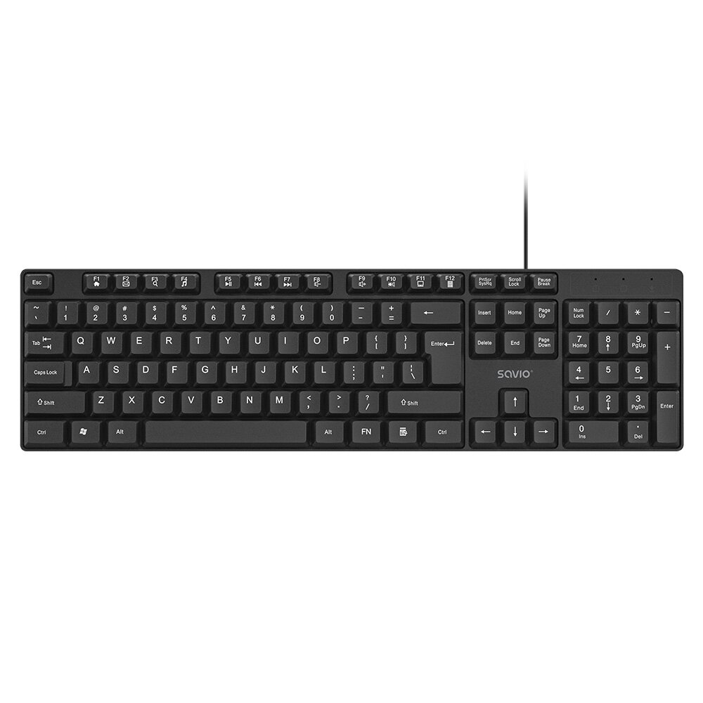 Savio KB-01 USB Wired Keyboard US