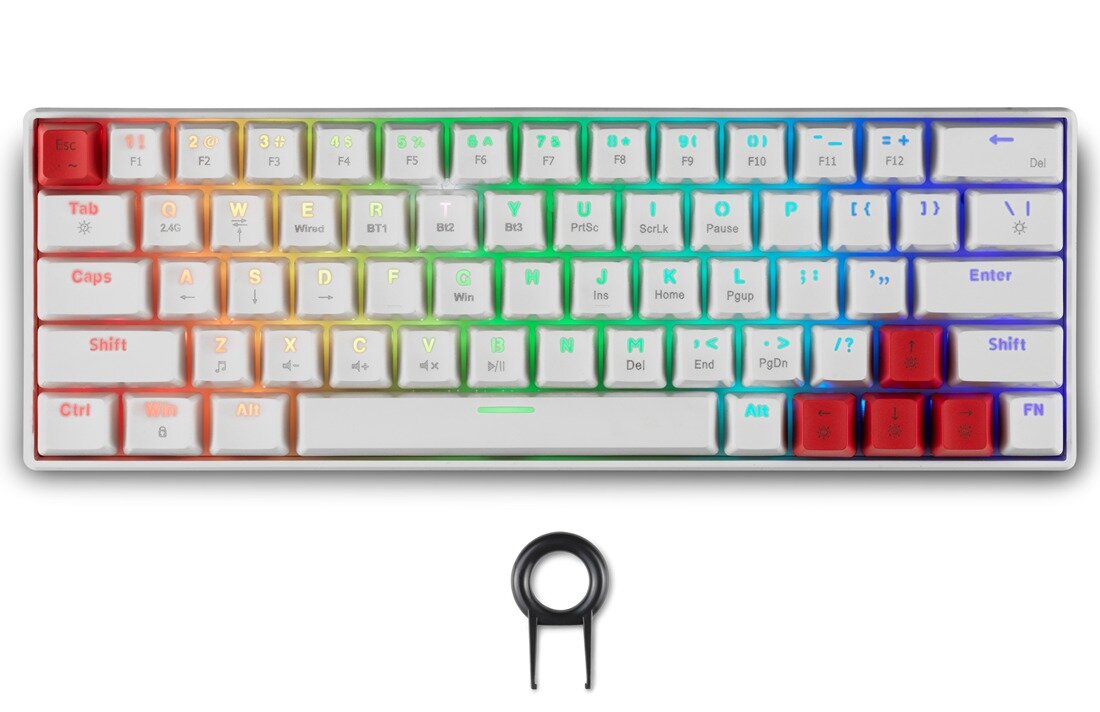 Spartan Gear Pegasus 2 RGB Wired & Wireless Mechanical Gaming Keyboard