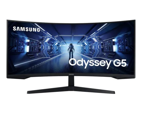 Samsung 34" G55T UWQHD, 165Hz Curved Odyssey Gaming Monitor (LC34G55TWWPXEN)