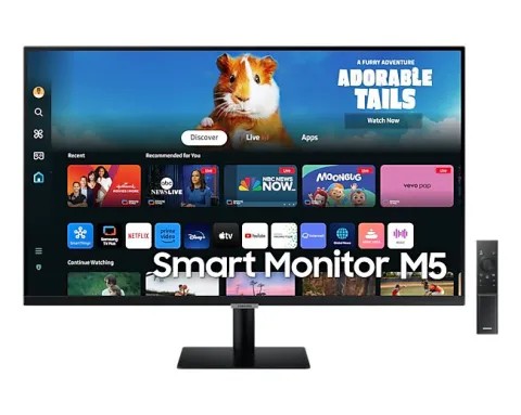 Samsung M50D 27" LED Smart Monitor with Smart TV Apps (LS27DM500EUX)