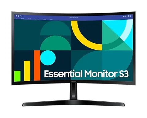 Samsung S3 S36GD Essential Curved Monitor 24" ( LS24D366GAUXEN )