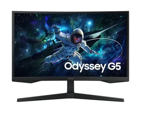 Samsung 27" Odyssey G5 G55C QHD 165Hz Curved Gaming Monitor (LS27CG552EUXEN)