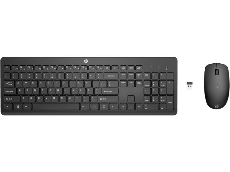 HP 235 Wireless Mouse and Keyboard Combo Black (1Y4D0UT)