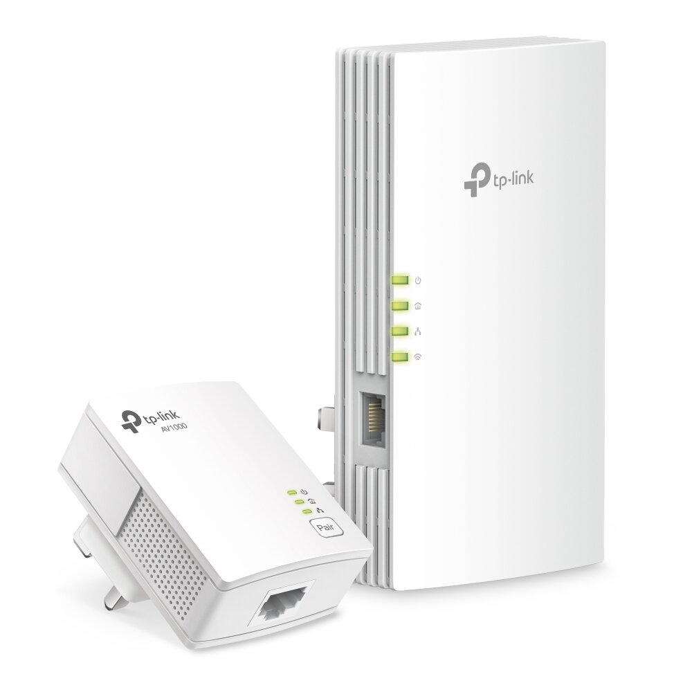 TP-LINK TL-WPA7817 KIT (Kit of 2) AV1000 Gigabit Powerline AX1500 Wi-Fi 6 Kit