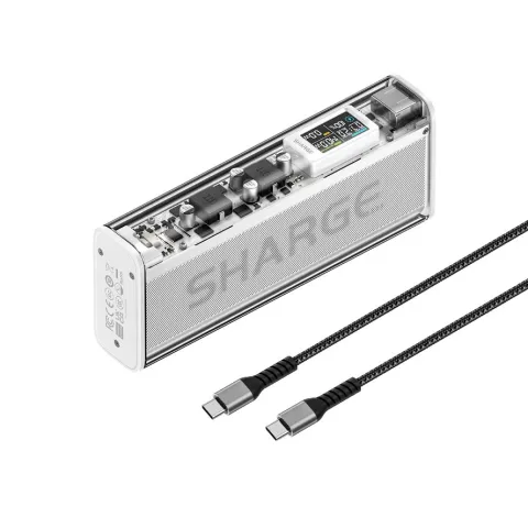 Sharge Shargeek 140 20.000mAh 140W Powerbank Silver (YDD-SG-140-YIN)