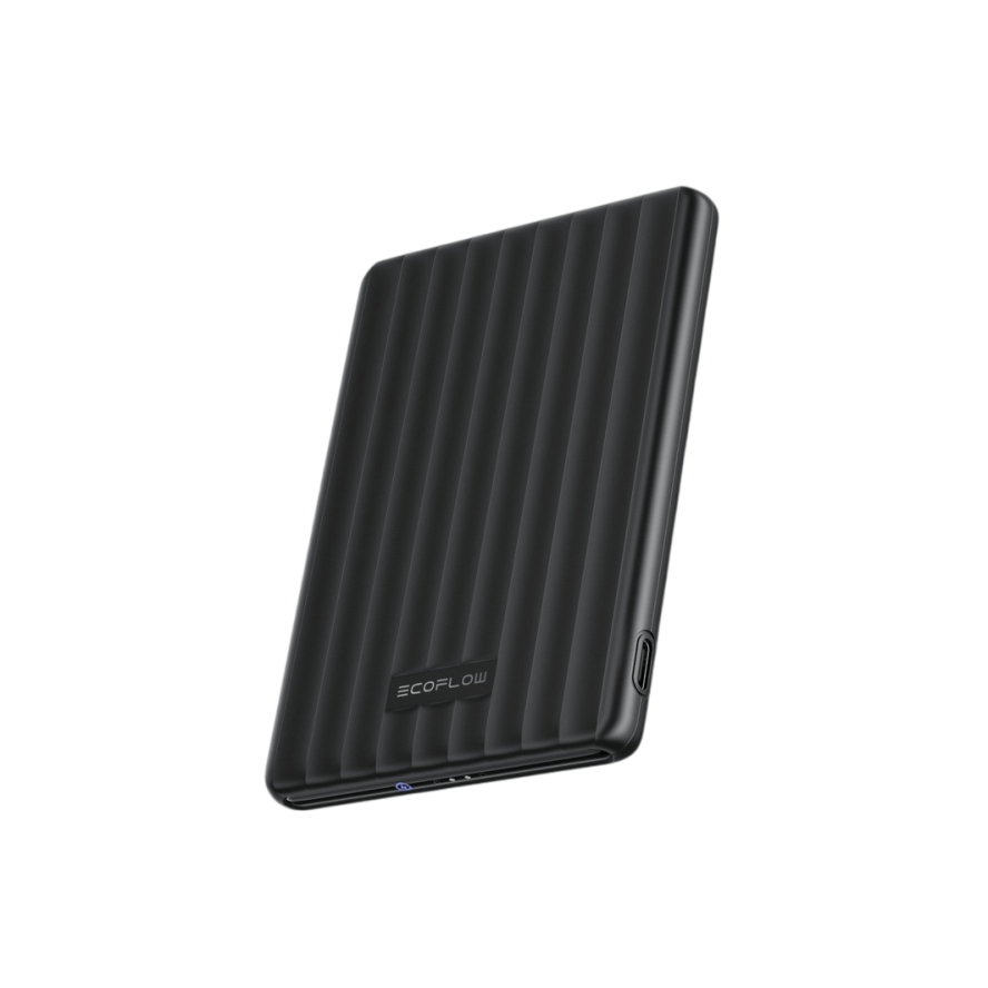 EcoFlow RAPID Mag Power Bank Black (5,000mAh, 7.5W, Magnetic Charging)