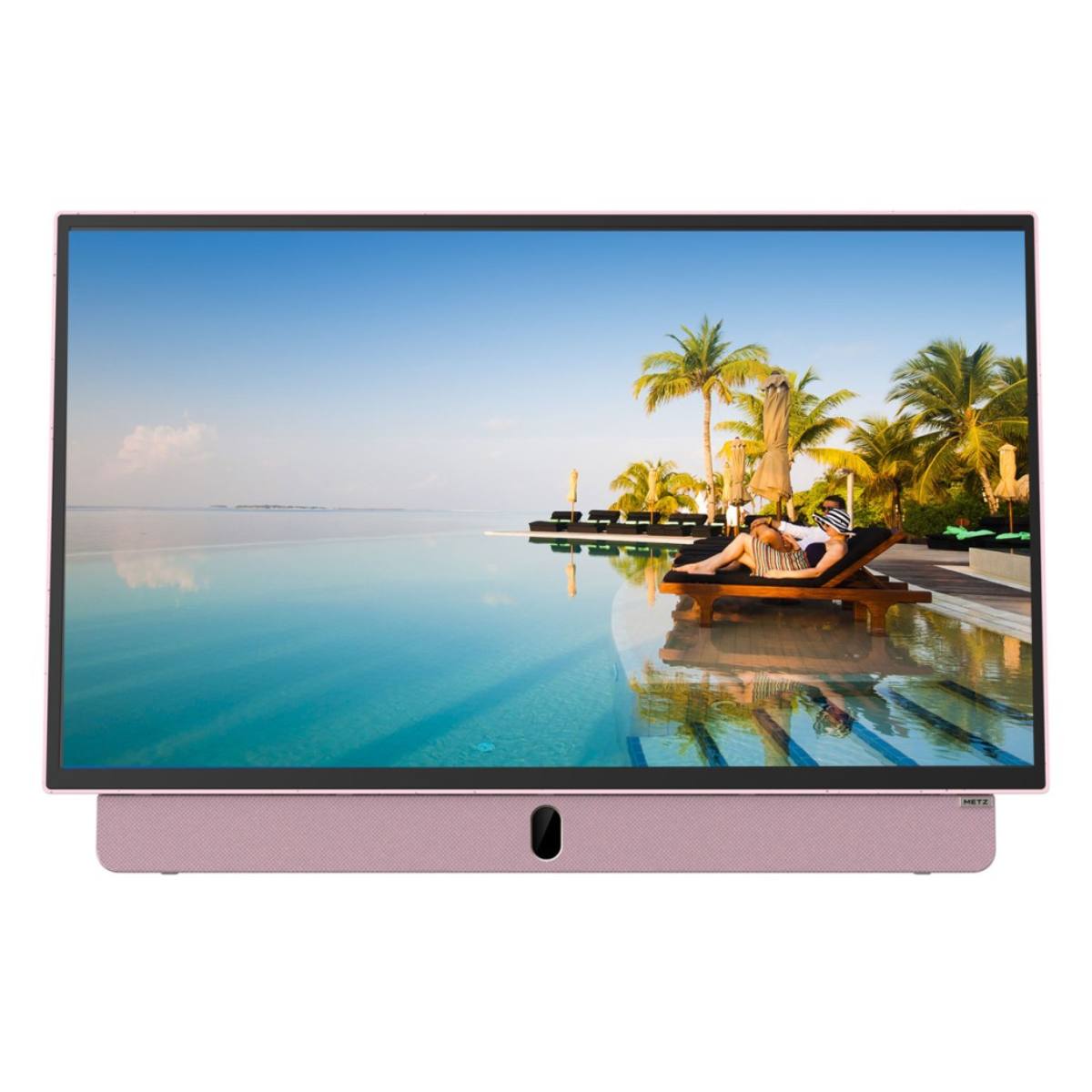 METZ 24MPE7300Z Google LED Τηλεόραση, 24″ Ροζ
