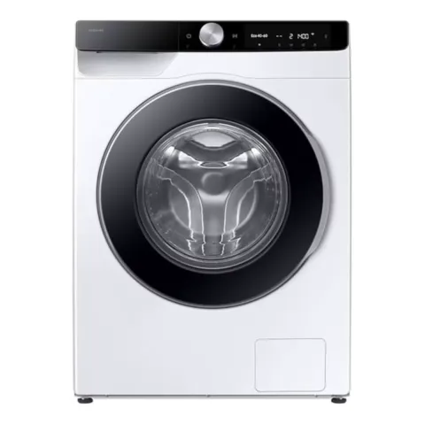 SAMSUNG WW90DG6U85LKU4 Πλυντήριο Ρούχων με Ατμό 9 kg, Άσπρο/Μαύρο