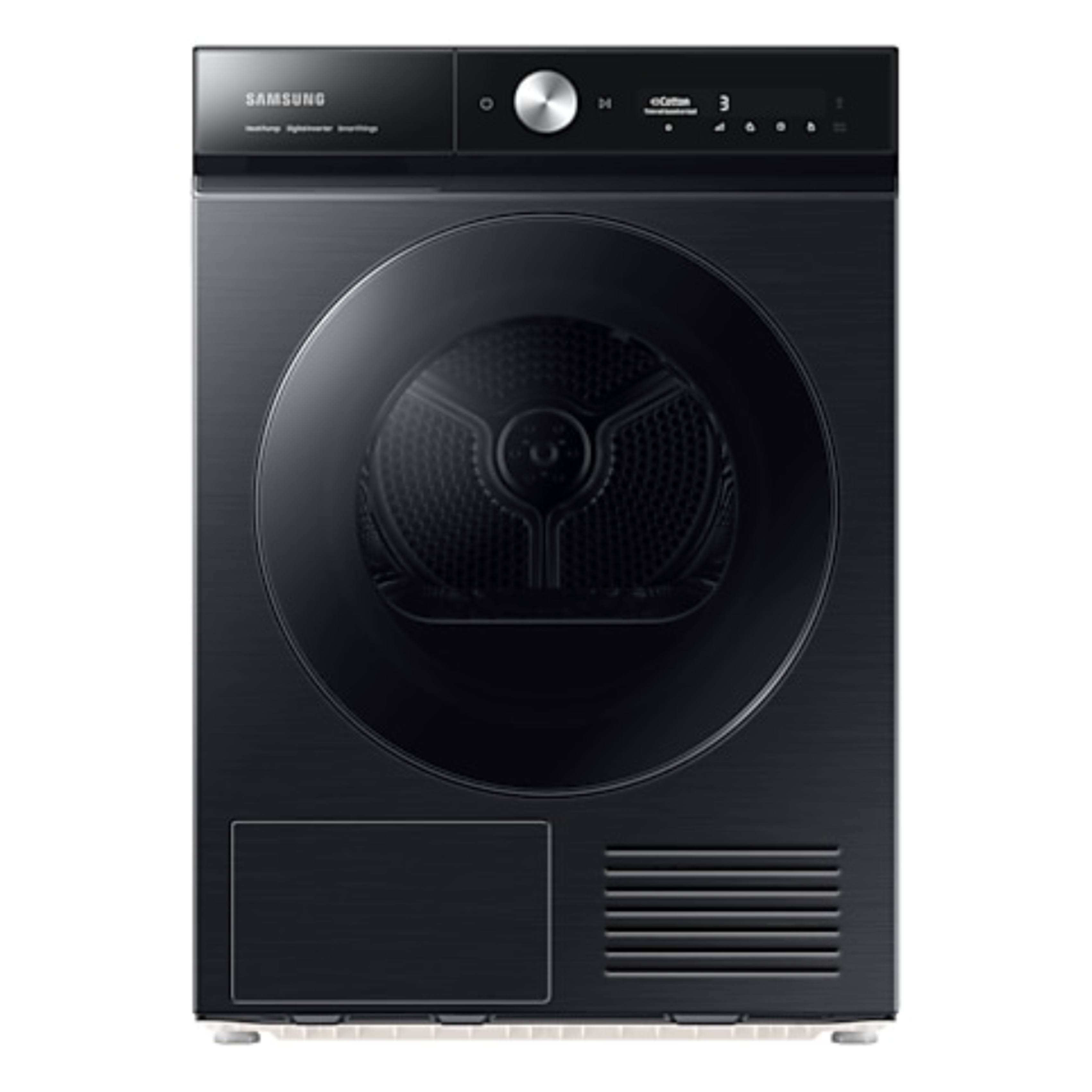SAMSUNG DV90DB7845GBU4 Στεγνωτήριο Ρούχων με Αντλία Θερμότητας 9 kg, Μαύρο