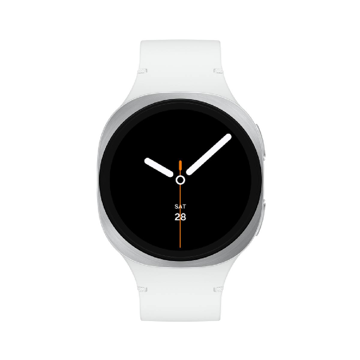 SAMSUNG Galaxy Watch8 Smartwatch LTE 44mm, Ασημί