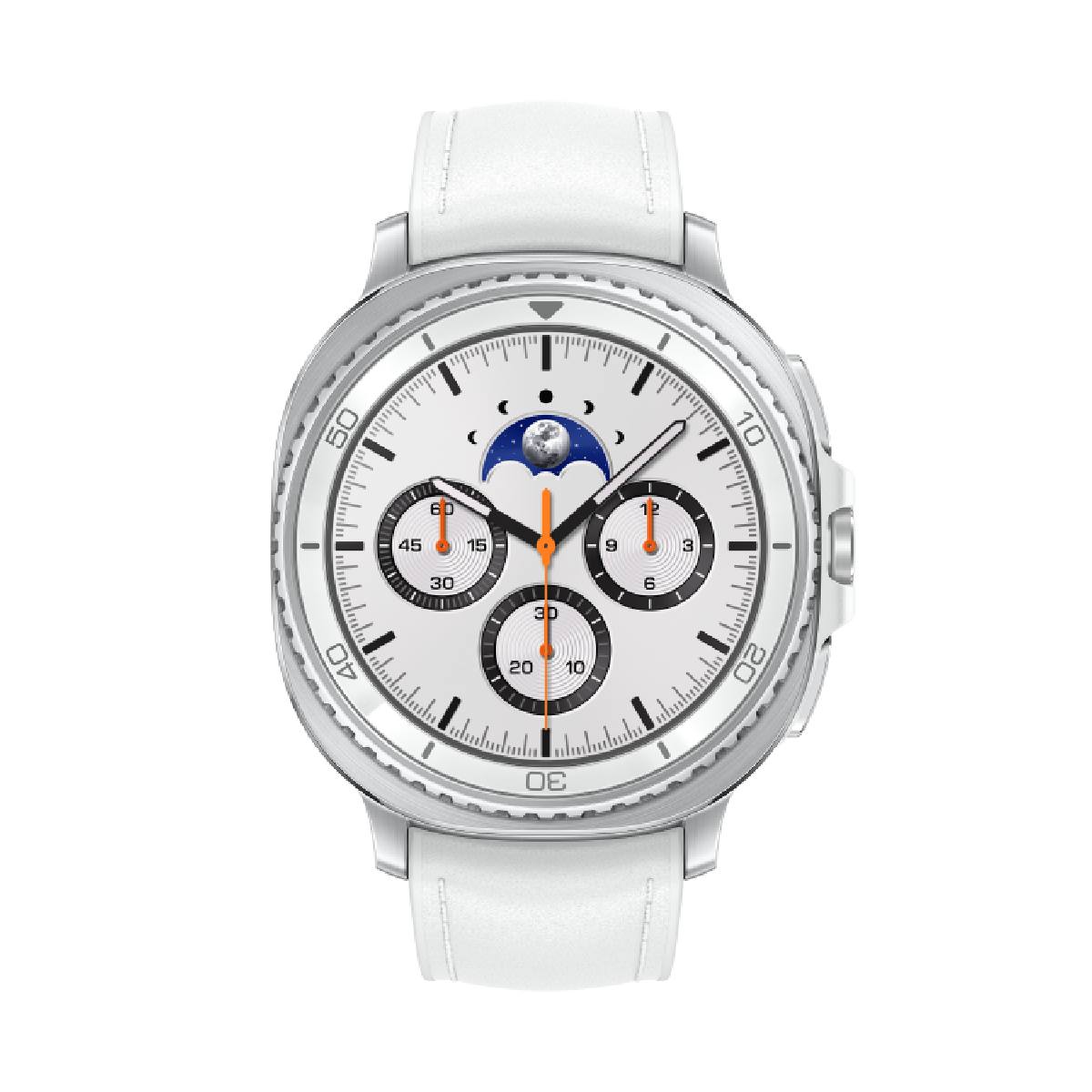 SAMSUNG Galaxy Watch8 Classic LTE Smartwatch 46mm, Άσπρο