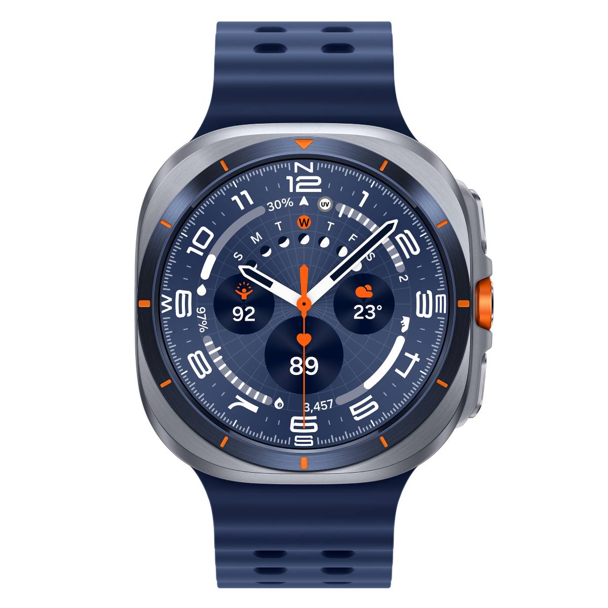 SAMSUNG Galaxy Watch Ultra 2025 Smartwatch 47mm, Μπλε Τιτανίου