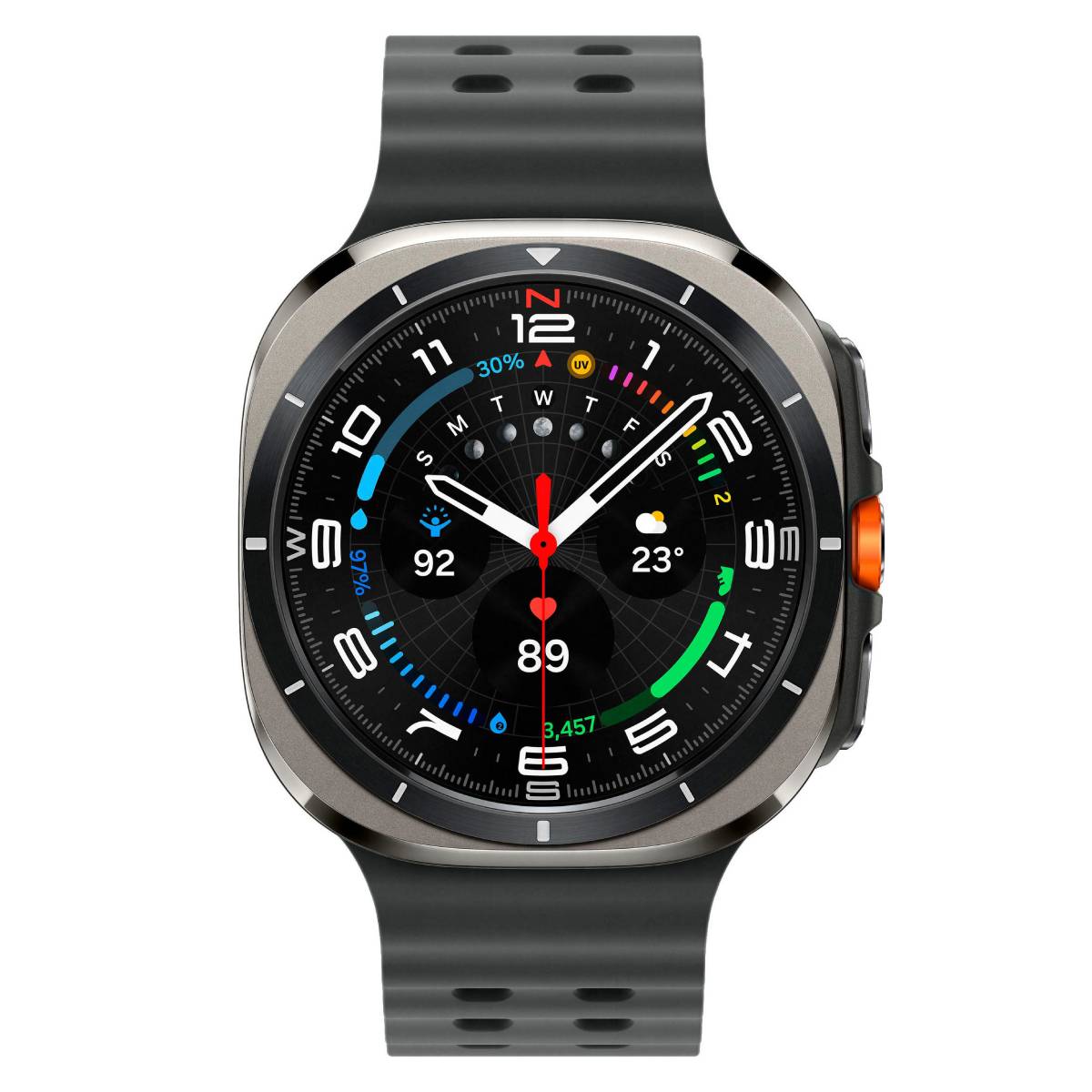 SAMSUNG Galaxy Watch Ultra 2025 Smartwatch 47mm, Ασημί Τιτανίου