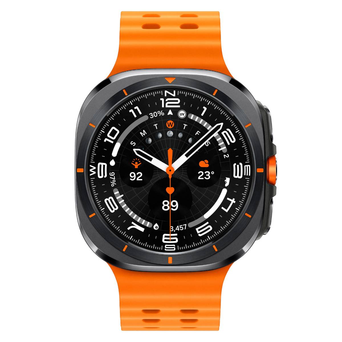 SAMSUNG Galaxy Watch Ultra 2025 Smartwatch 47mm, Γκρίζο Τιτανίου