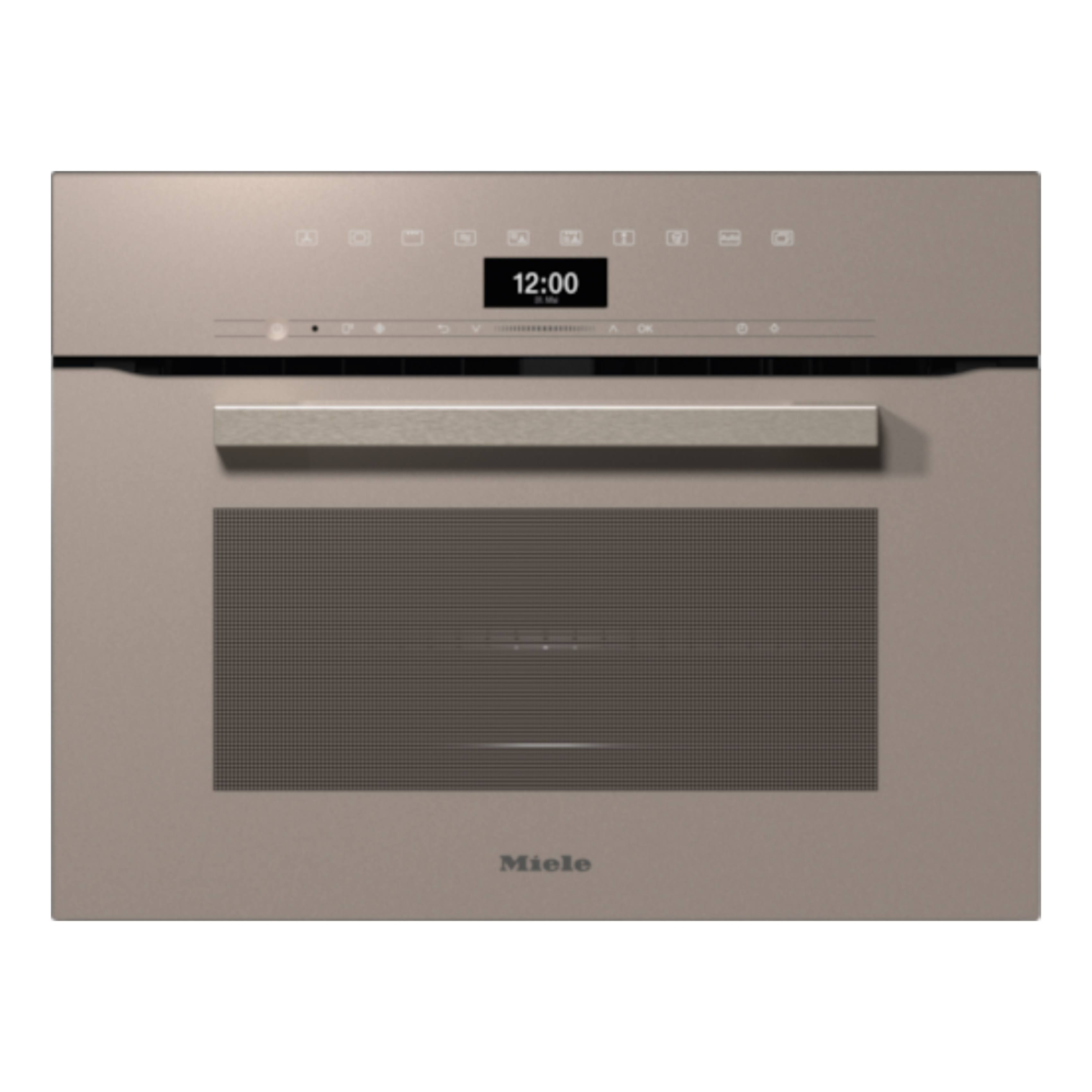MIELE H 7440 BM Εντοιχιζόμενος Συνδυαστικός Φούρνος με Λειτουργία Μικροκυμμάτων 45cm, Μπεζ Περλέ