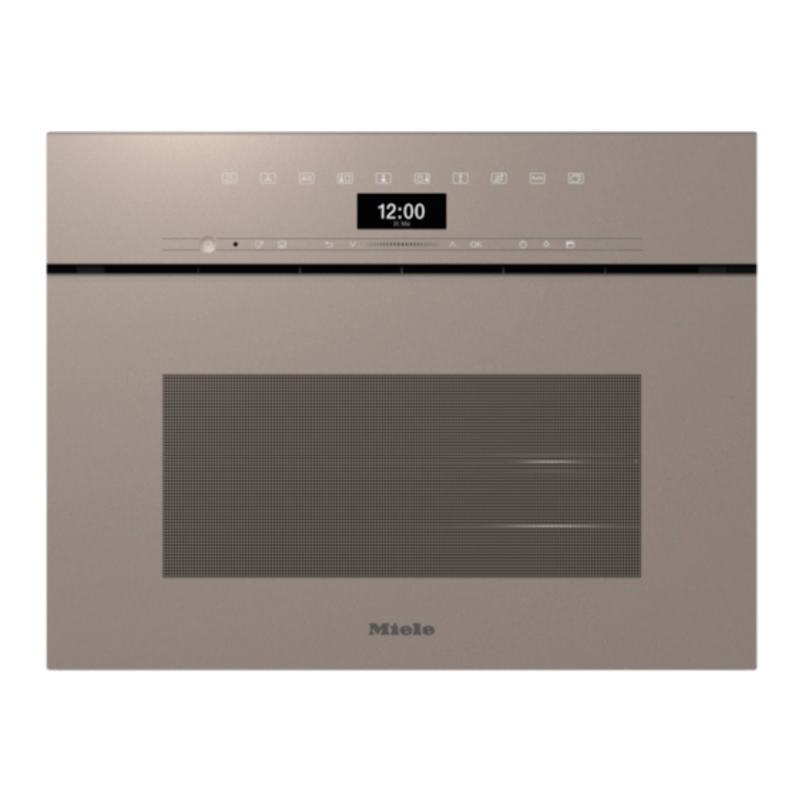 MIELE DG 7440 Εντοιχιζόμενος Φούρνος Ατμού με Υδρόλυση 45 cm, Μπεζ Περλέ