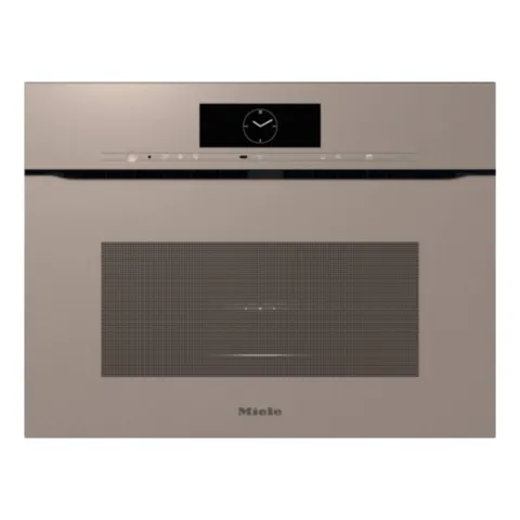 MIELE H 7840 BMX Εντοιχιζόμενος Συνδυαστικός Φούρνος με Λειτουργία Μικροκυμμάτων 45cm, Μπεζ Περλέ