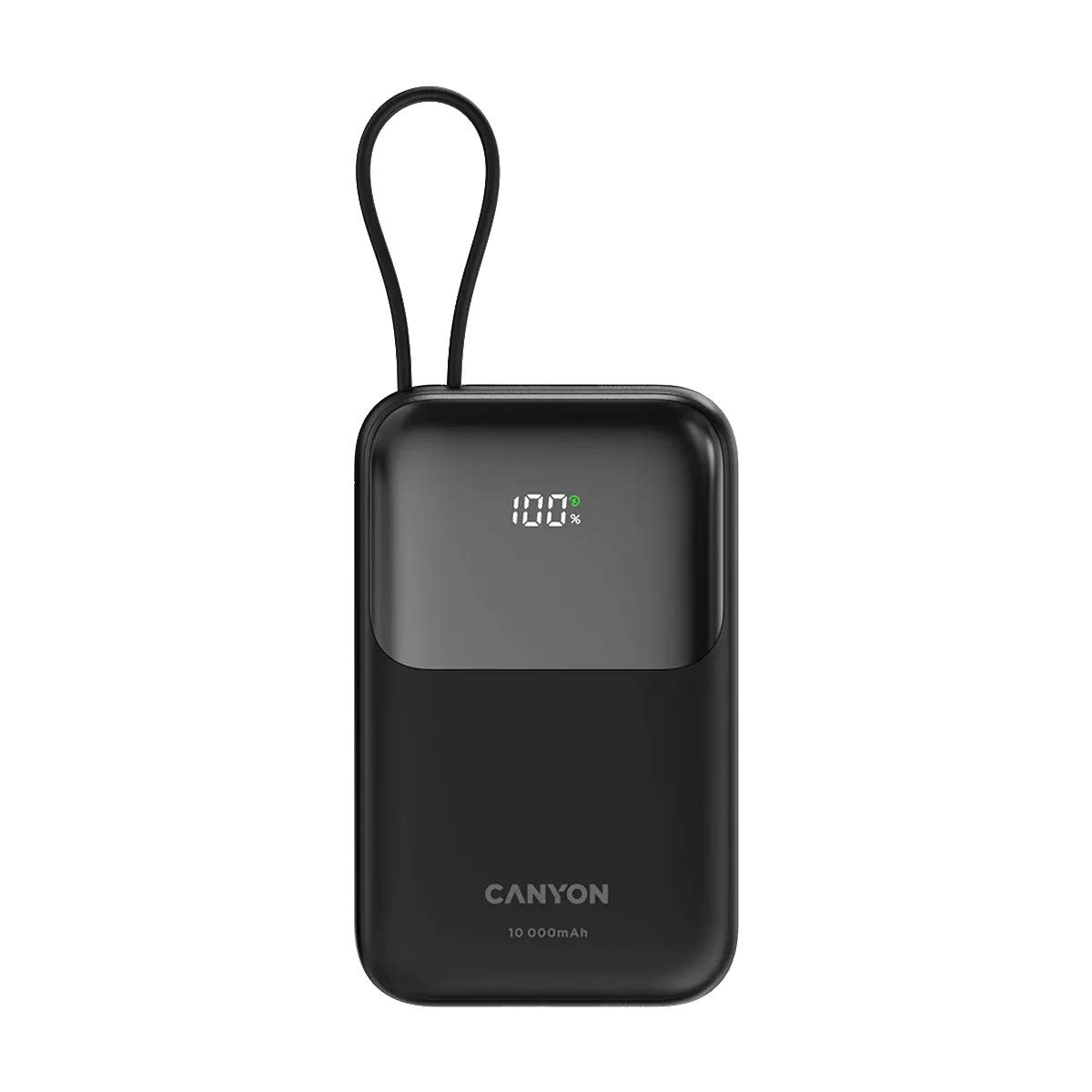 CANYON CNS-CPB101BK OnPower 101 Φορητή Μπαταρία 10000 mAh, Μαύρο
