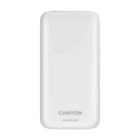 CANYON CNE-CPB301W Φορητή Μπαταρία 30000 mAh, Άσπρο