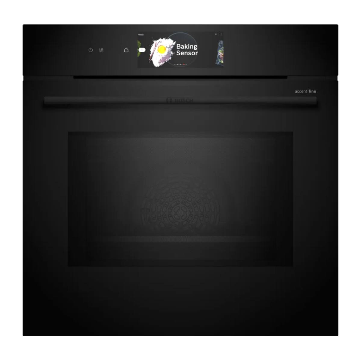 BOSCH HMG978NB1 Accent Line Εντοιχιζόμενος Φούρνος με Ατμό και Μικροκύματα 67 Λίτρα, Μαύρο