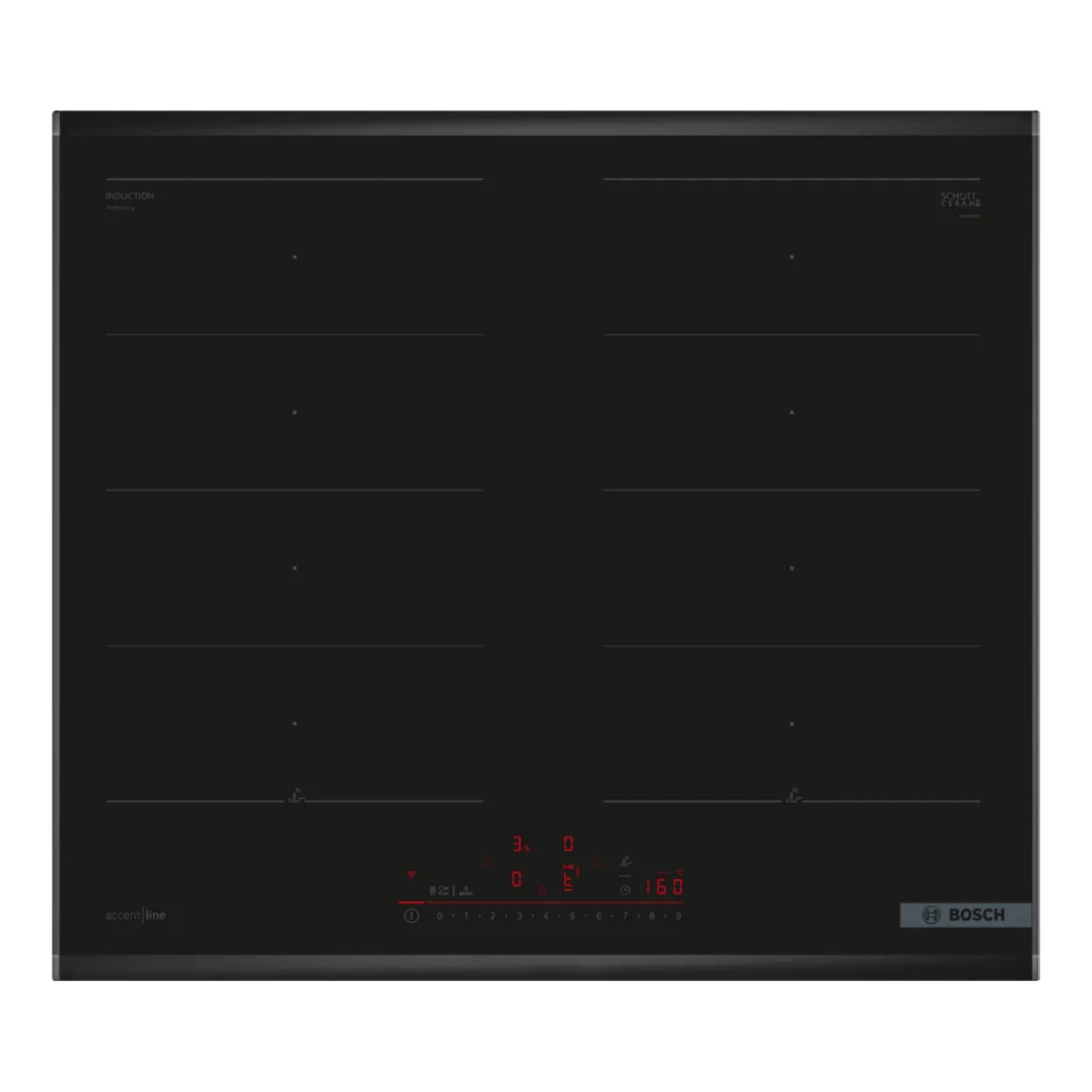 BOSCH PXX695HC1E Accent Line Επαγωγική Εστία, 60 cm