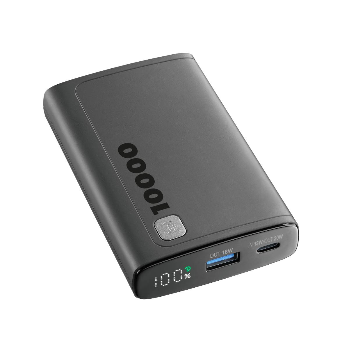 CELLULAR LINE Elite Φορητή Μπαταρία/Power Bank 10.000 mAh, Μαύρο