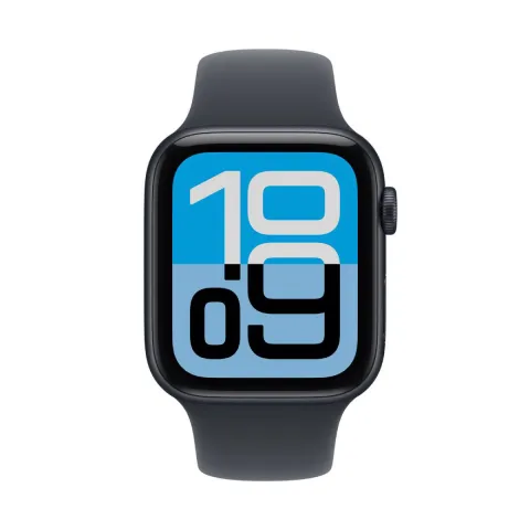 APPLE Watch SE 3 GPS Smartwatch 40mm, Midnight Αλουμίνιο με Midnight Αθλητικό Λουράκι M/L