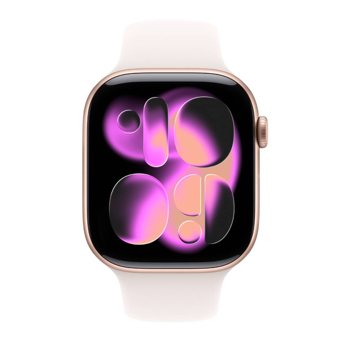 APPLE Smartwatch Series 11 GPS + Cellular 42 mm, Ροζ Χρυσό Αλουμίνιο με Light Blush Λουράκι S/M