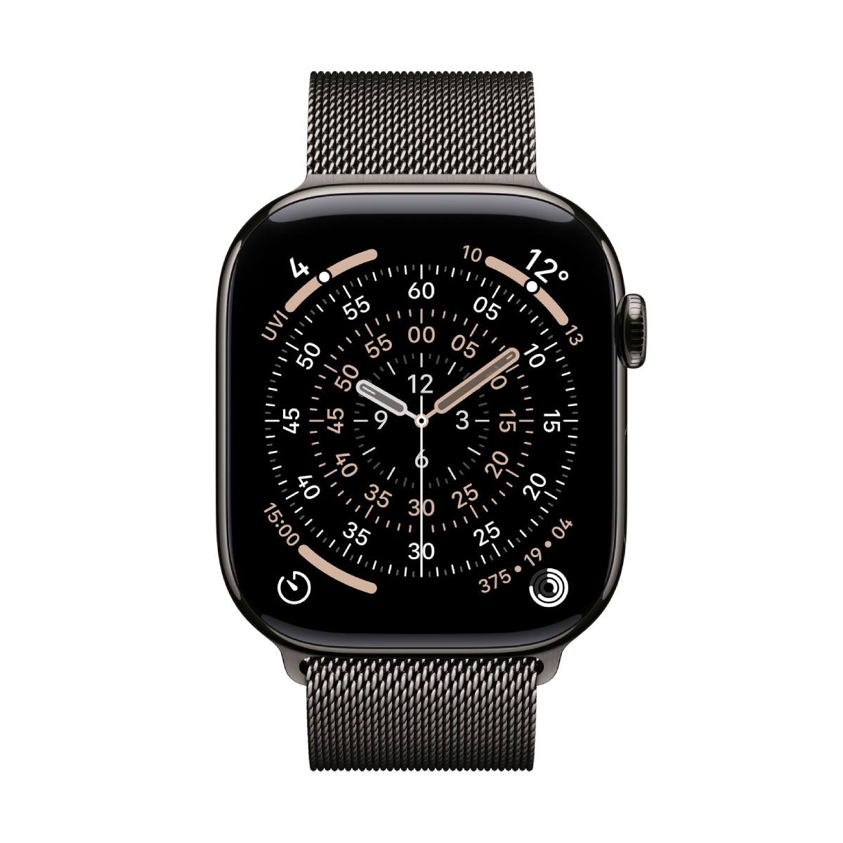 APPLE Smartwatch Series 11 GPS + Cellular 46 mm, Slate Τιτανίου με Slate Milanese Λουράκι S/M
