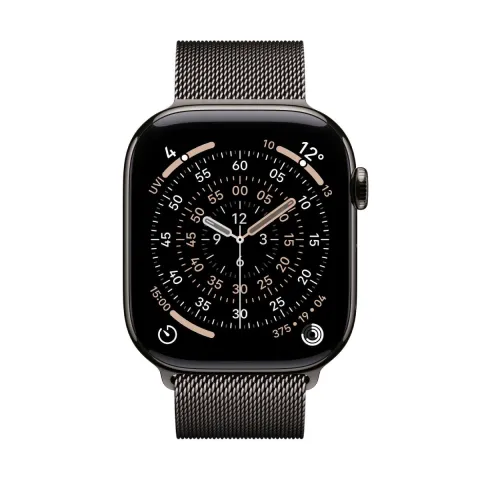 APPLE Smartwatch Series 11 GPS + Cellular 46 mm, Slate Τιτανίου με Slate Milanese Λουράκι M/L