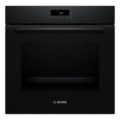 BOSCH HBA572BB4 Series 2 Εντοιχιζόμενος Φούρνος με Πυρόλυση 60cm, Μαύρο