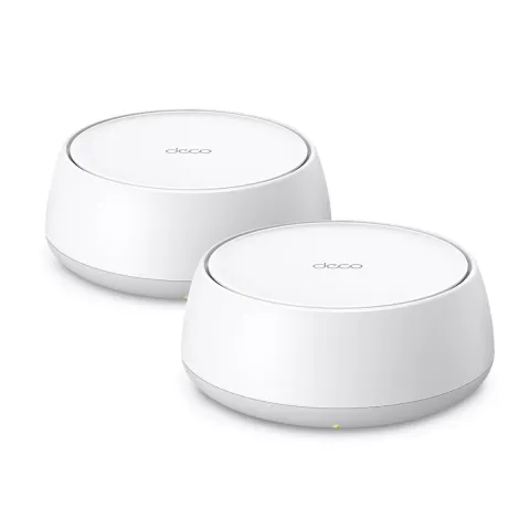 TP-LINK Deco BE25 BE5000 Whole Home Mesh Wi-Fi 7 Ενισχυτής Σήματος, 2 Τεμάχια