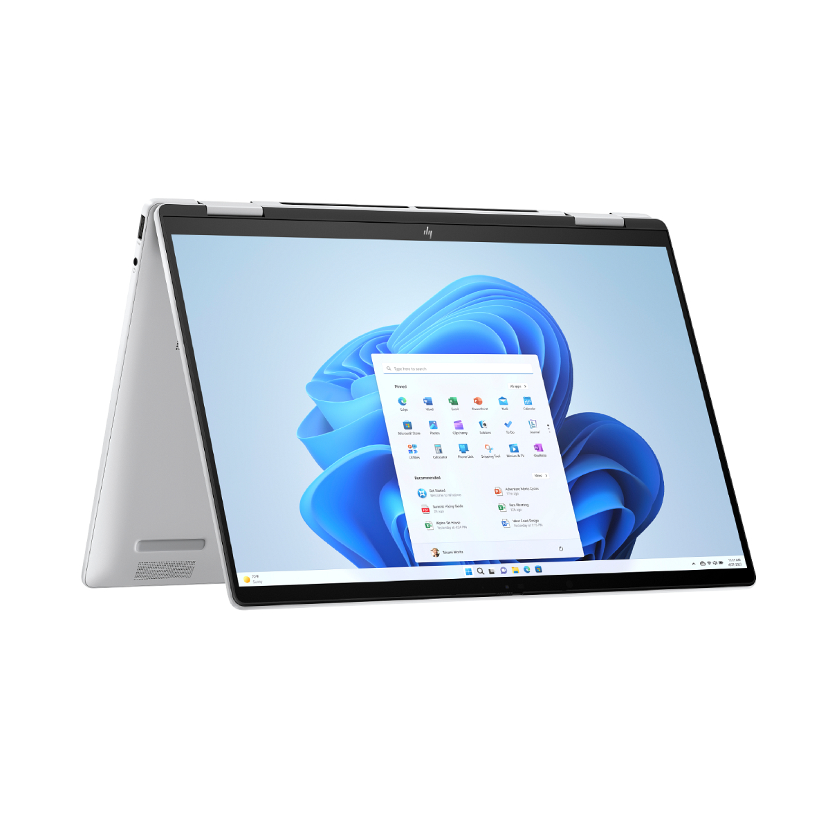 HP 14-FA0009NV Envy x360 2 σε 1 Φορητός Υπολογιστής 14″, Ασημί