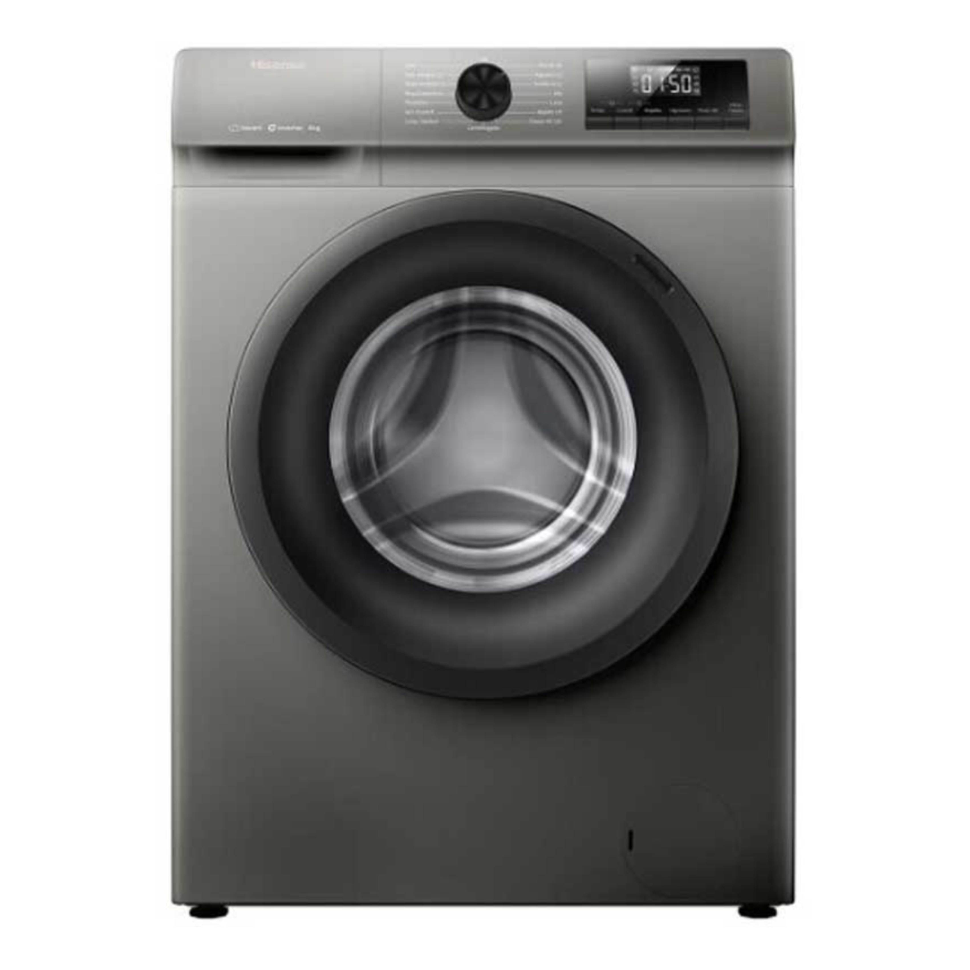 HISENSE WF1Q8041BT Πλυντήριο Ρούχων 8 kg, Γκρίζο