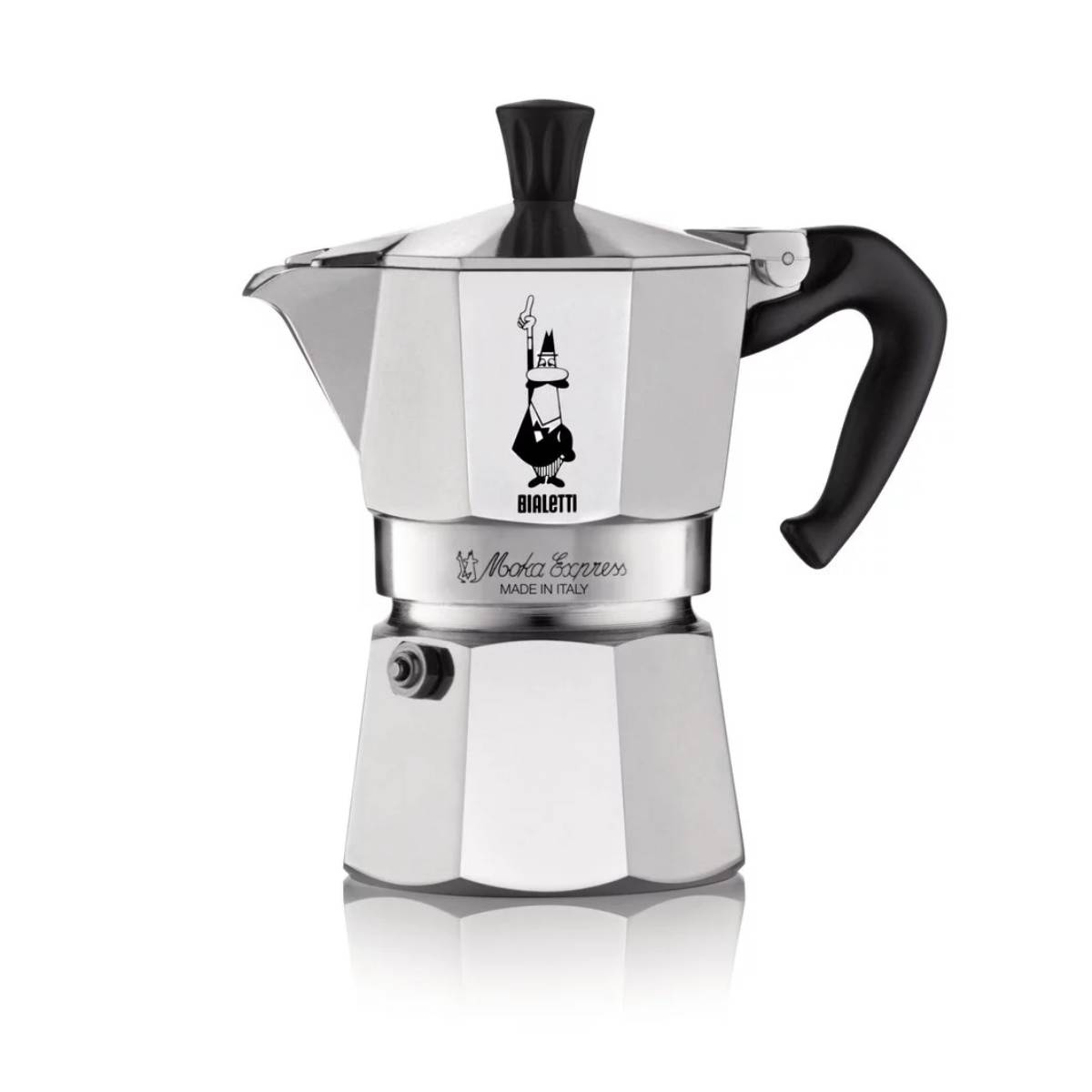 BIALETTI 505689 ΚαφετιέραEspresso, Ασημί