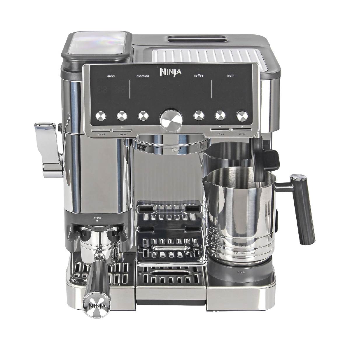 NINJA ES701 Luxe Café Pro Series Μηχανή Espresso, Ασημί
