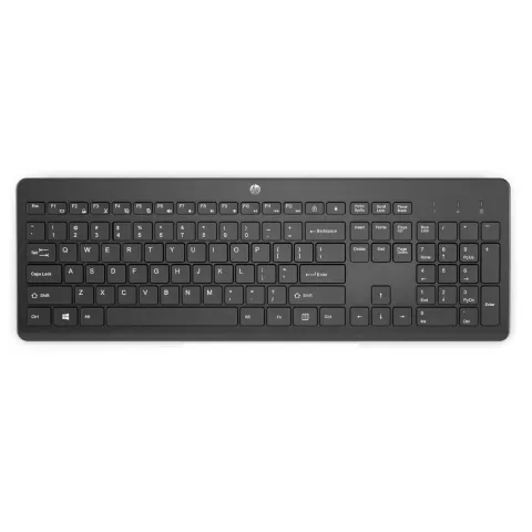 HP 230 Ασύρματο Πληκτρολόγιο, Μαύρο