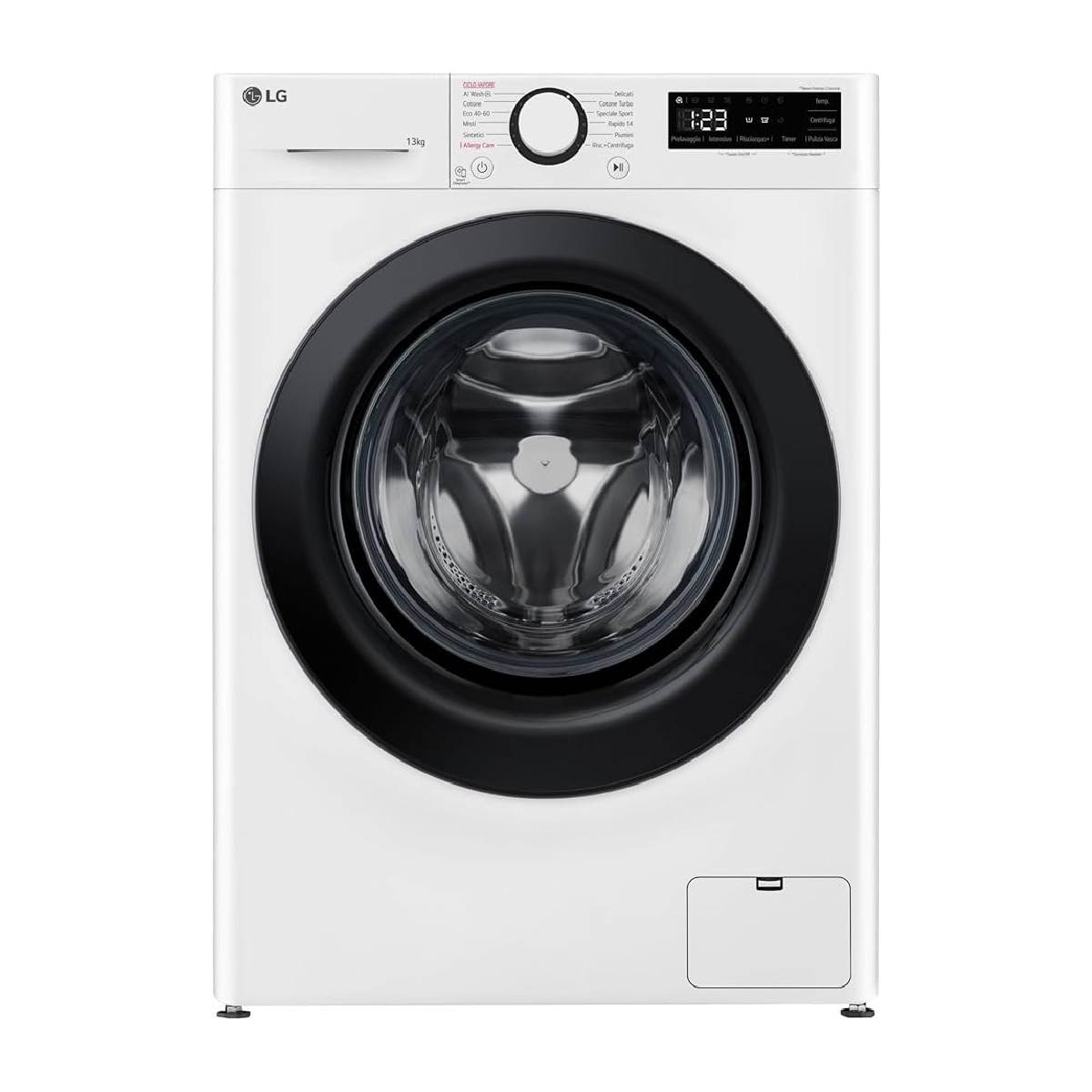 LG F4R3013NSWB Πλυντήριο Ρούχων με Ατμό 13kg, Άσπρο
