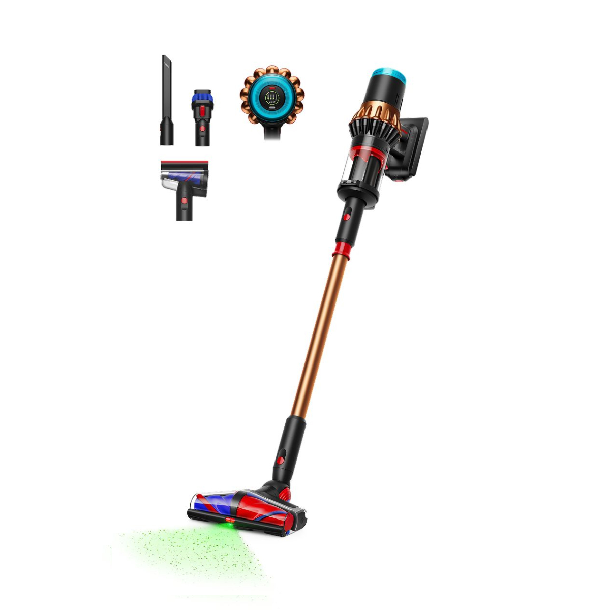 DYSON V16 Piston Animal Ασύρματη Σκούπα Stick, Μαύρο/Χάλκινο