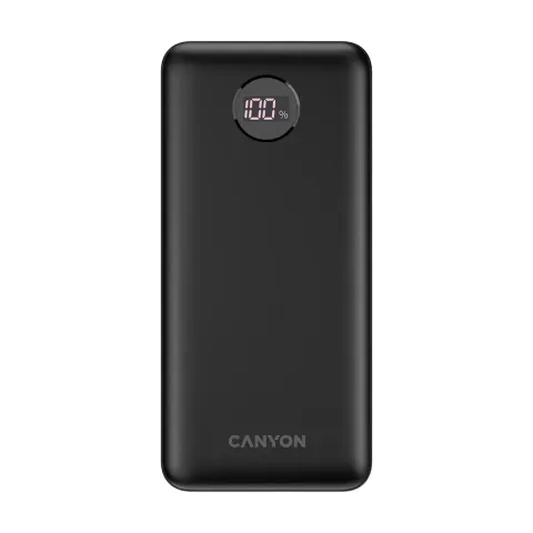 CANYON CNE-CPB2002B Φορητή Μπαταρία 20000 mAh, Μαύρο