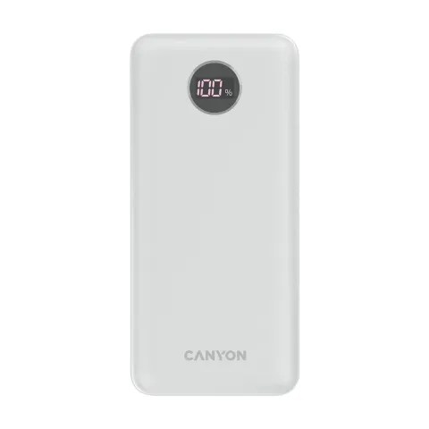 CANYON CNE-CPB2002W Φορητή Μπαταρία 20000 mAh, Άσπρο